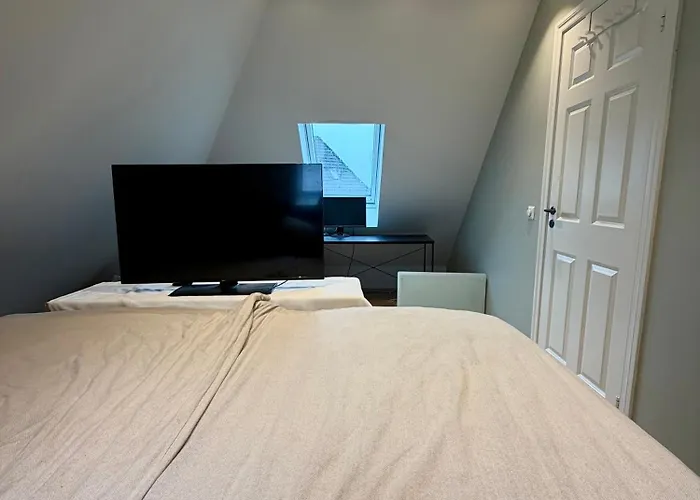 Floor In With Stunning View 公寓 卑爾根
